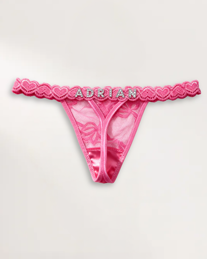 Personalized Name Thong