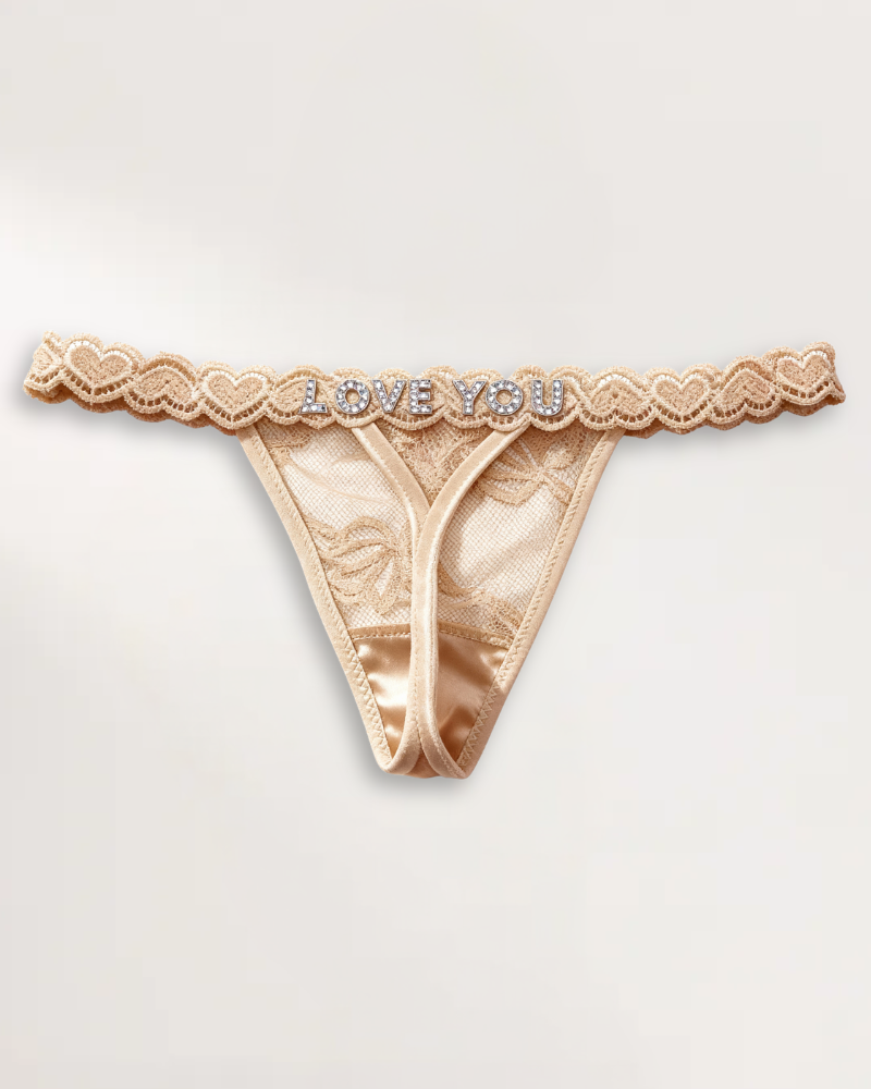 Personalized Name Thong